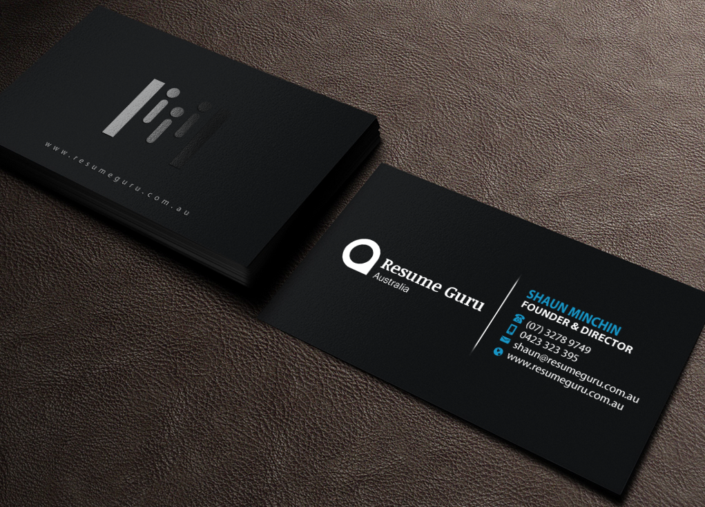 Business Card Design by Brand aid for Resume Guru Australia | Design #19284649