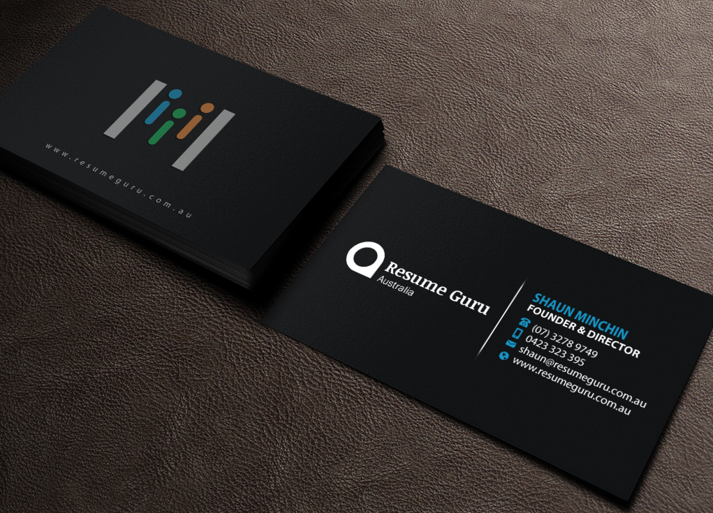 Business Card Design by Brand aid for Resume Guru Australia | Design #19284650