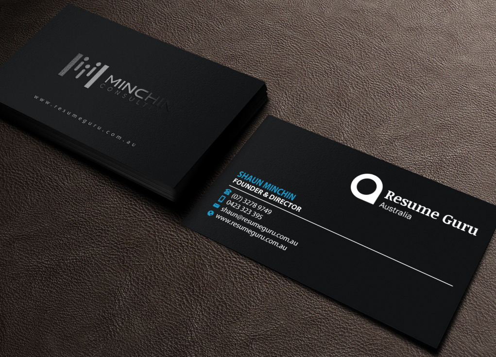 Business Card Design by Brand aid for Resume Guru Australia | Design #19284651