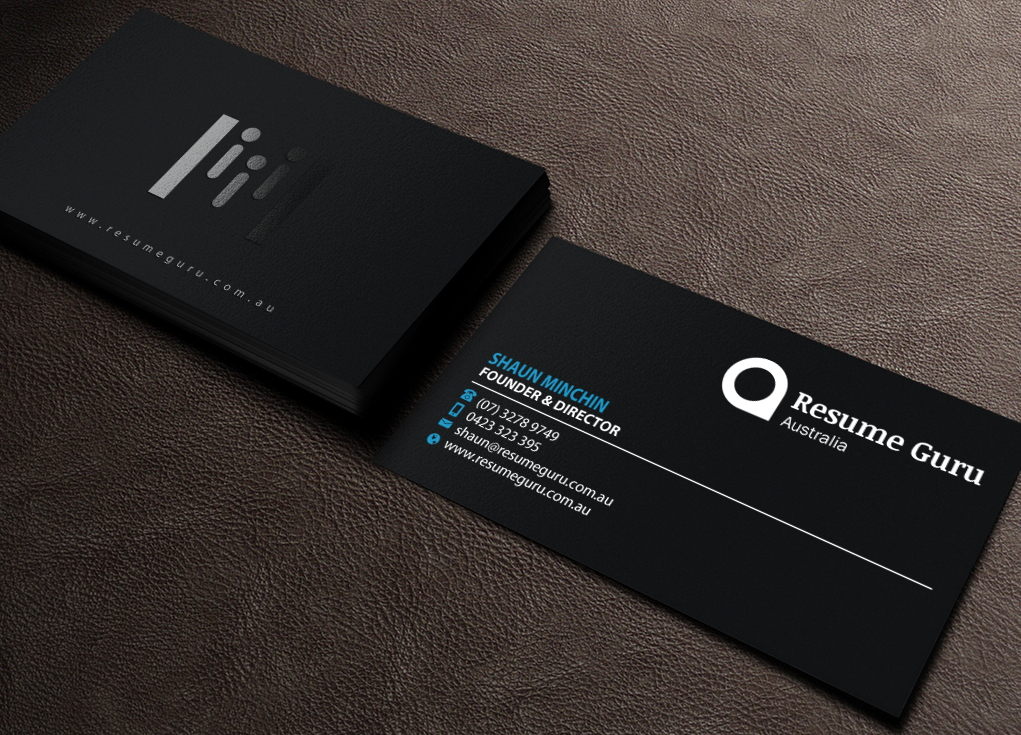 Business Card Design by Brand aid for Resume Guru Australia | Design #19284657