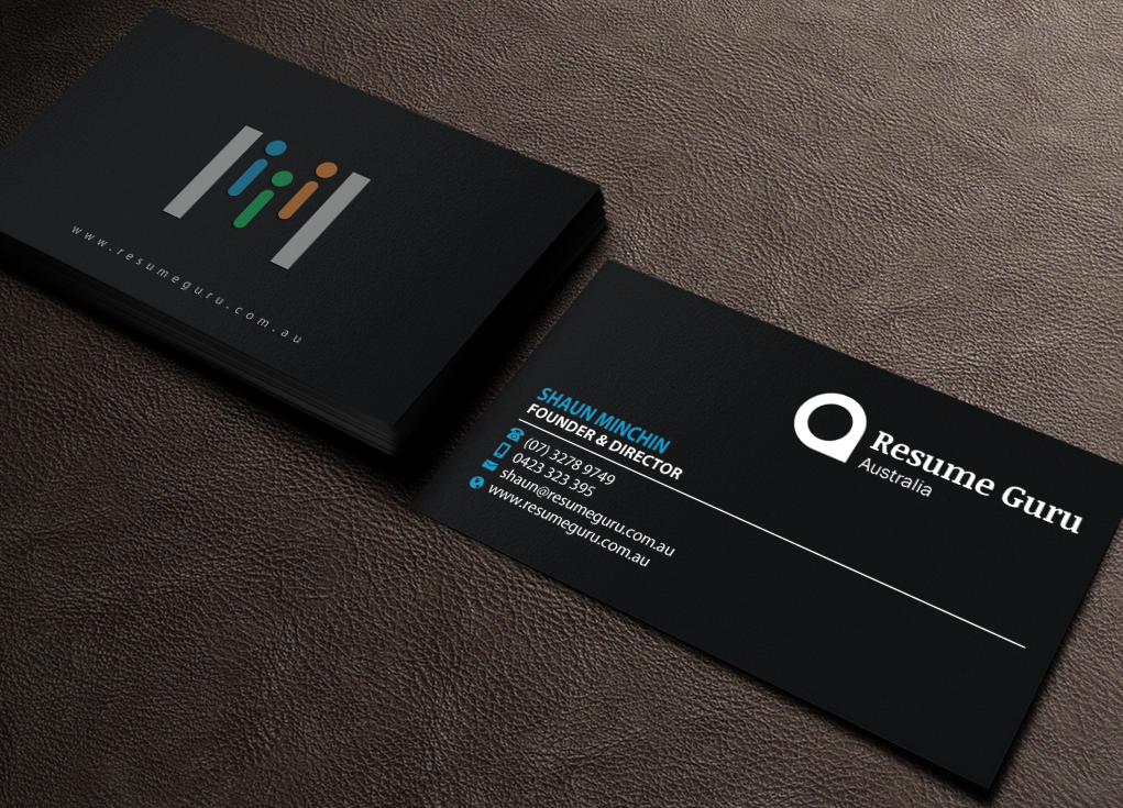 Business Card Design by Brand aid for Resume Guru Australia | Design #19284659