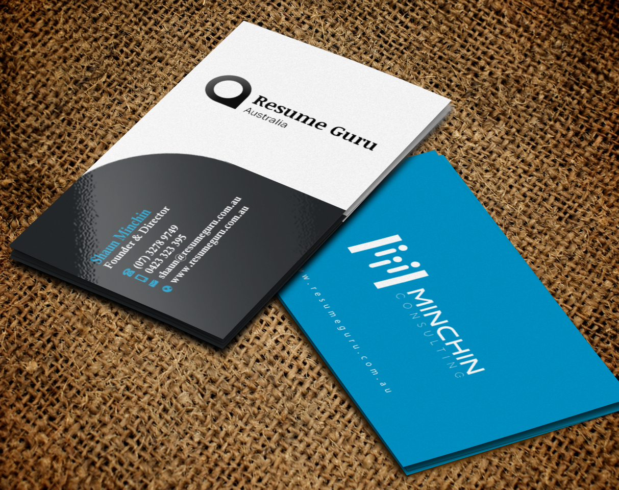 Business Card Design by Brand aid for Resume Guru Australia | Design #19290782