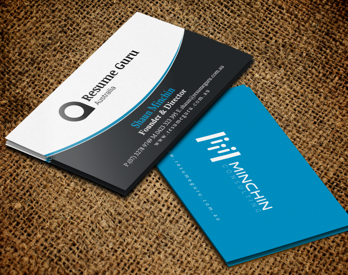 Business Card Design by Brand aid for Resume Guru Australia | Design #19290783