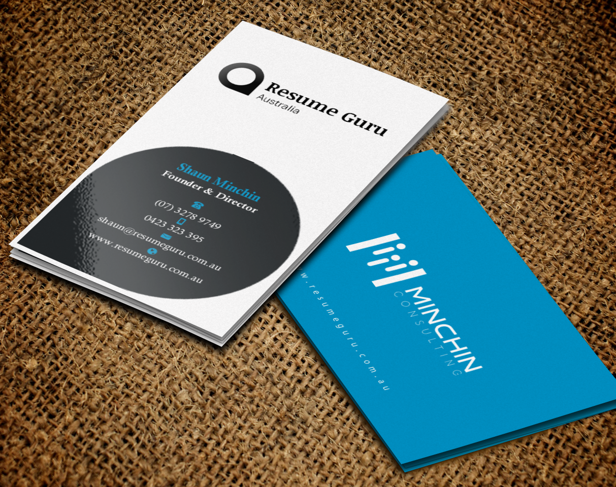 Business Card Design by Brand aid for Resume Guru Australia | Design #19290784