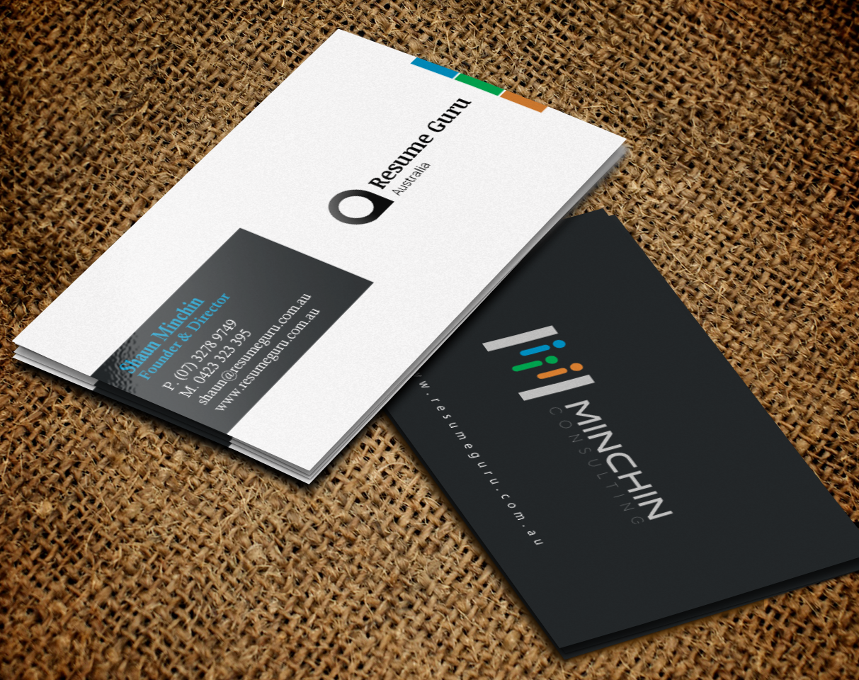 Business Card Design by Brand aid for Resume Guru Australia | Design #19290789