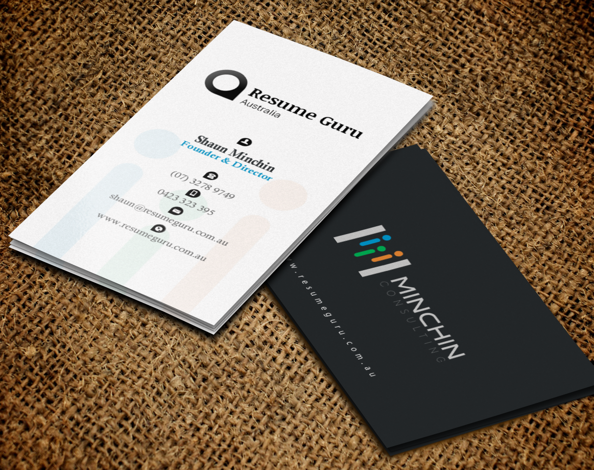 Business Card Design by Brand aid for Resume Guru Australia | Design #19290790