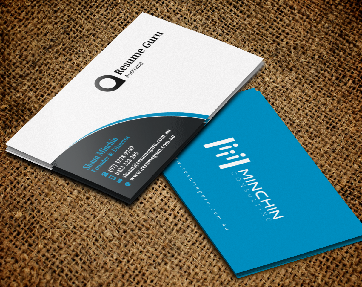 Business Card Design by Brand aid for Resume Guru Australia | Design #19290801
