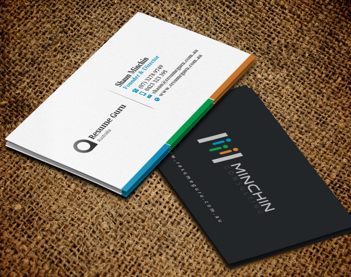 Business Card Design by Brand aid for Resume Guru Australia | Design #19290802
