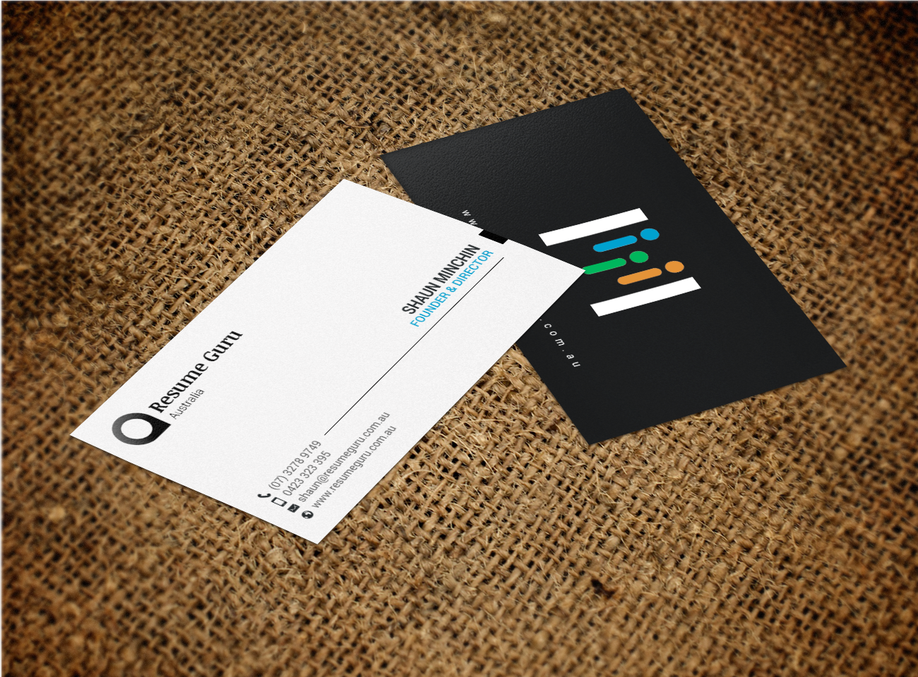 Business Card Design by chandrayaan.creative for Resume Guru Australia | Design #19282439