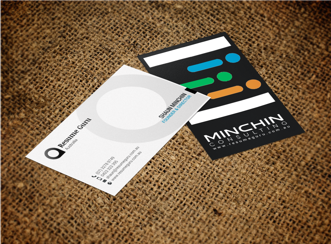 Business Card Design by chandrayaan.creative for Resume Guru Australia | Design #19282440