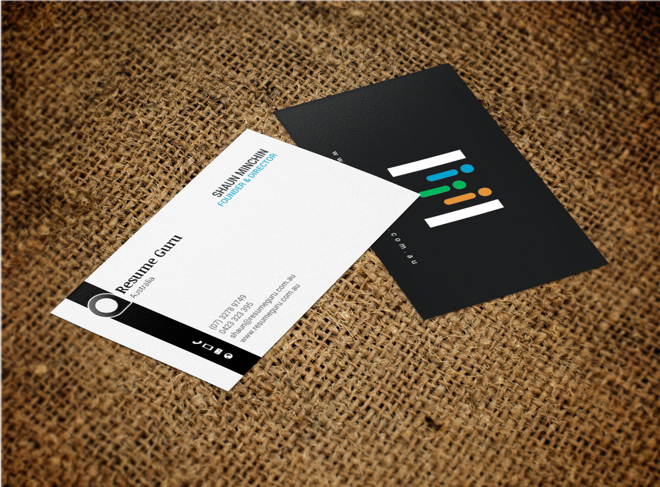 Business Card Design by chandrayaan.creative for Resume Guru Australia | Design #19284702