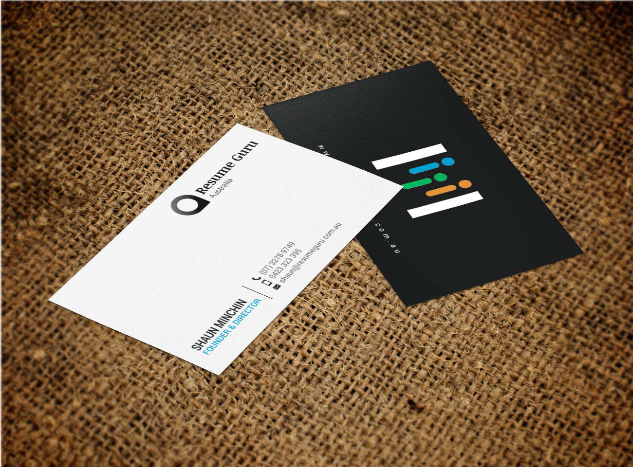 Business Card Design by chandrayaan.creative for Resume Guru Australia | Design #19284707