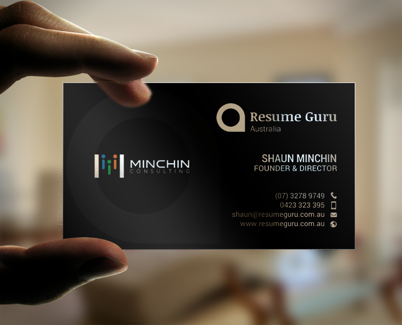 Business Card Design by chandrayaan.creative for Resume Guru Australia | Design #19284708