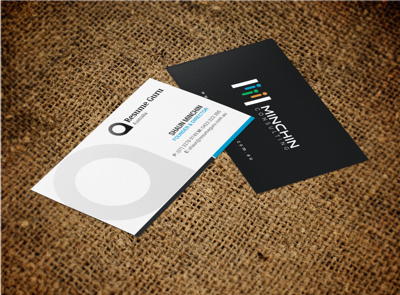 Business Card Design by chandrayaan.creative for Resume Guru Australia | Design #19284710