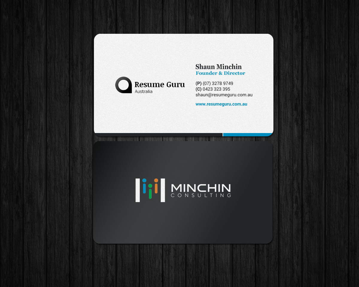 Business Card Design by chandrayaan.creative for Resume Guru Australia | Design #19284712