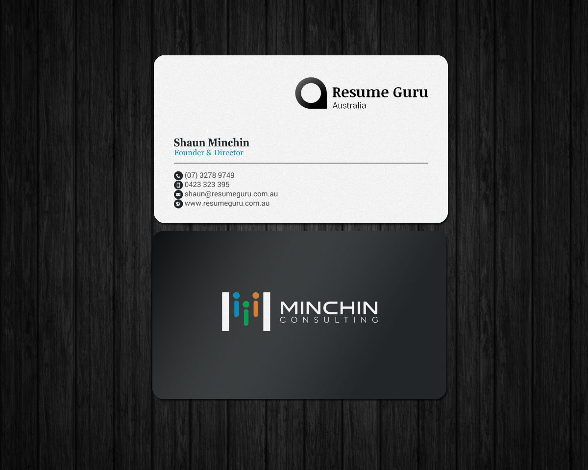 Business Card Design by chandrayaan.creative for Resume Guru Australia | Design #19284718