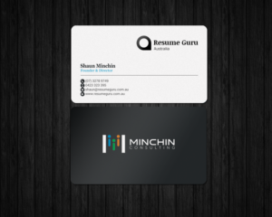 Business Card Design by chandrayaan.creative for Resume Guru Australia | Design: #19284718