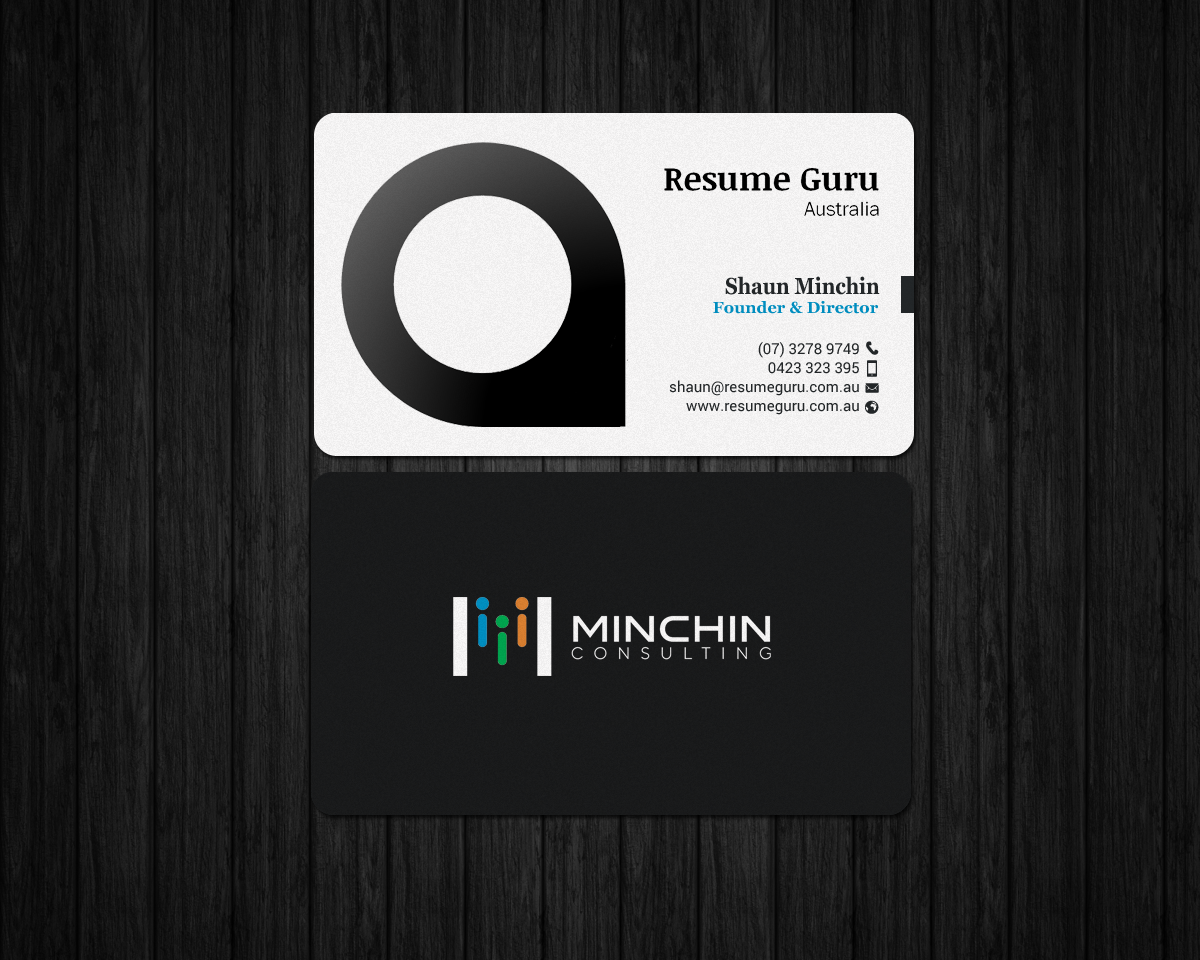 Business Card Design by chandrayaan.creative for Resume Guru Australia | Design #19284723