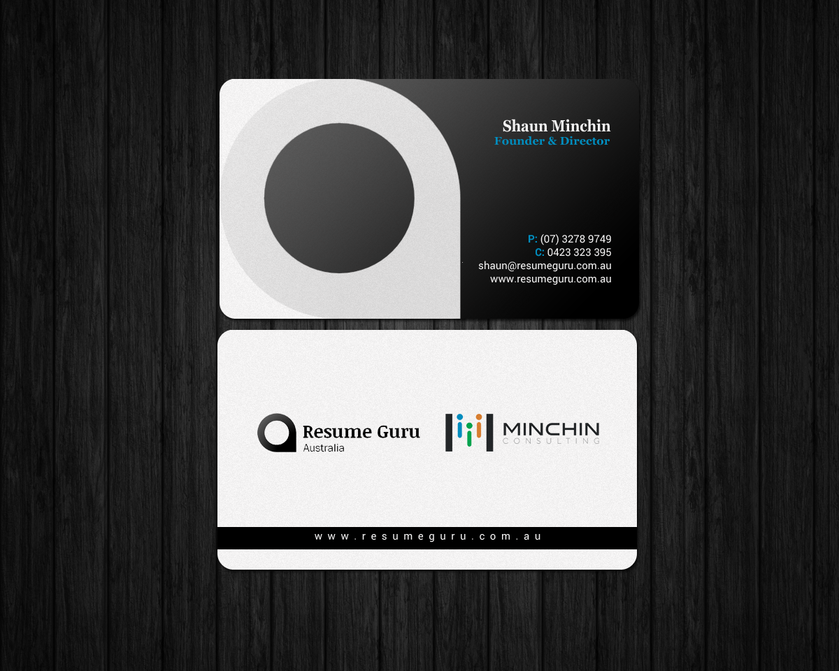 Business Card Design by chandrayaan.creative for Resume Guru Australia | Design #19284726