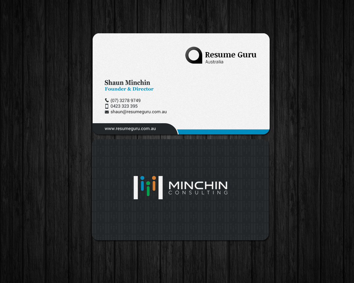 Business Card Design by chandrayaan.creative for Resume Guru Australia | Design #19290658
