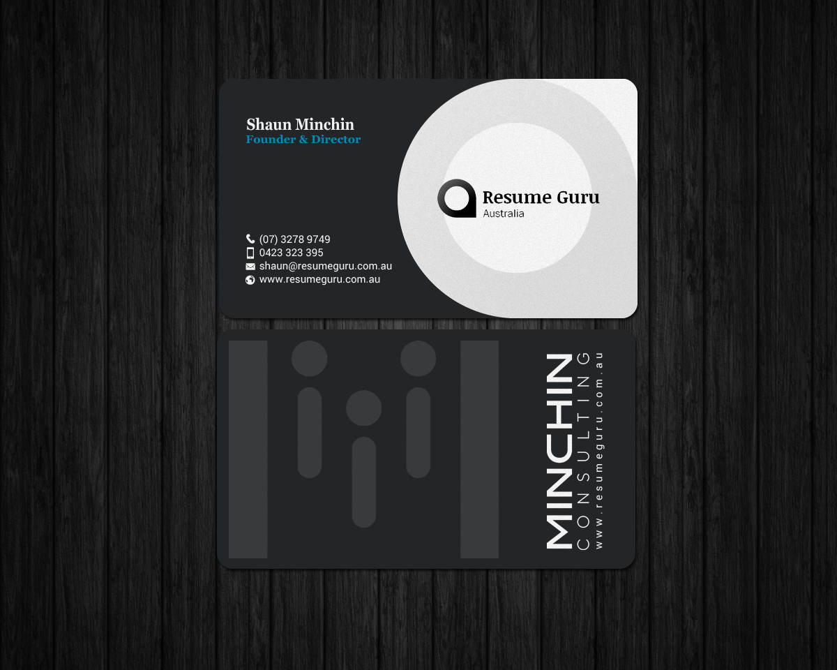 Business Card Design by chandrayaan.creative for Resume Guru Australia | Design #19290659