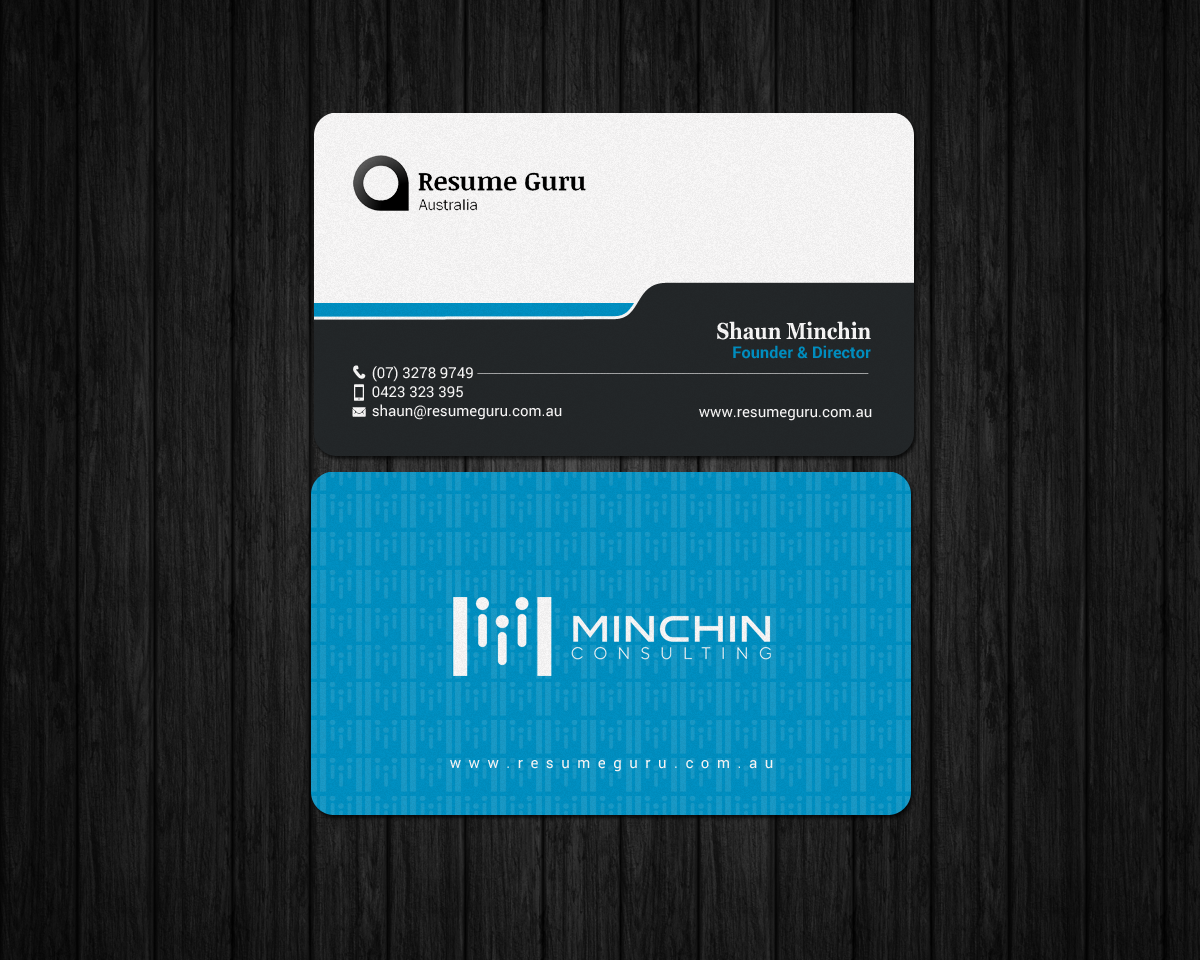 Business Card Design by chandrayaan.creative for Resume Guru Australia | Design #19290660