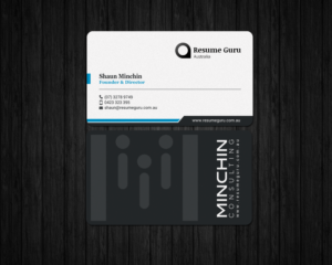 Business Card Design by chandrayaan.creative for Resume Guru Australia | Design: #19290661