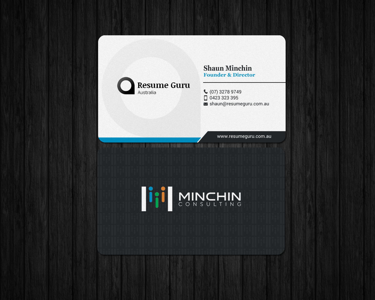 Business Card Design by chandrayaan.creative for Resume Guru Australia | Design #19290662