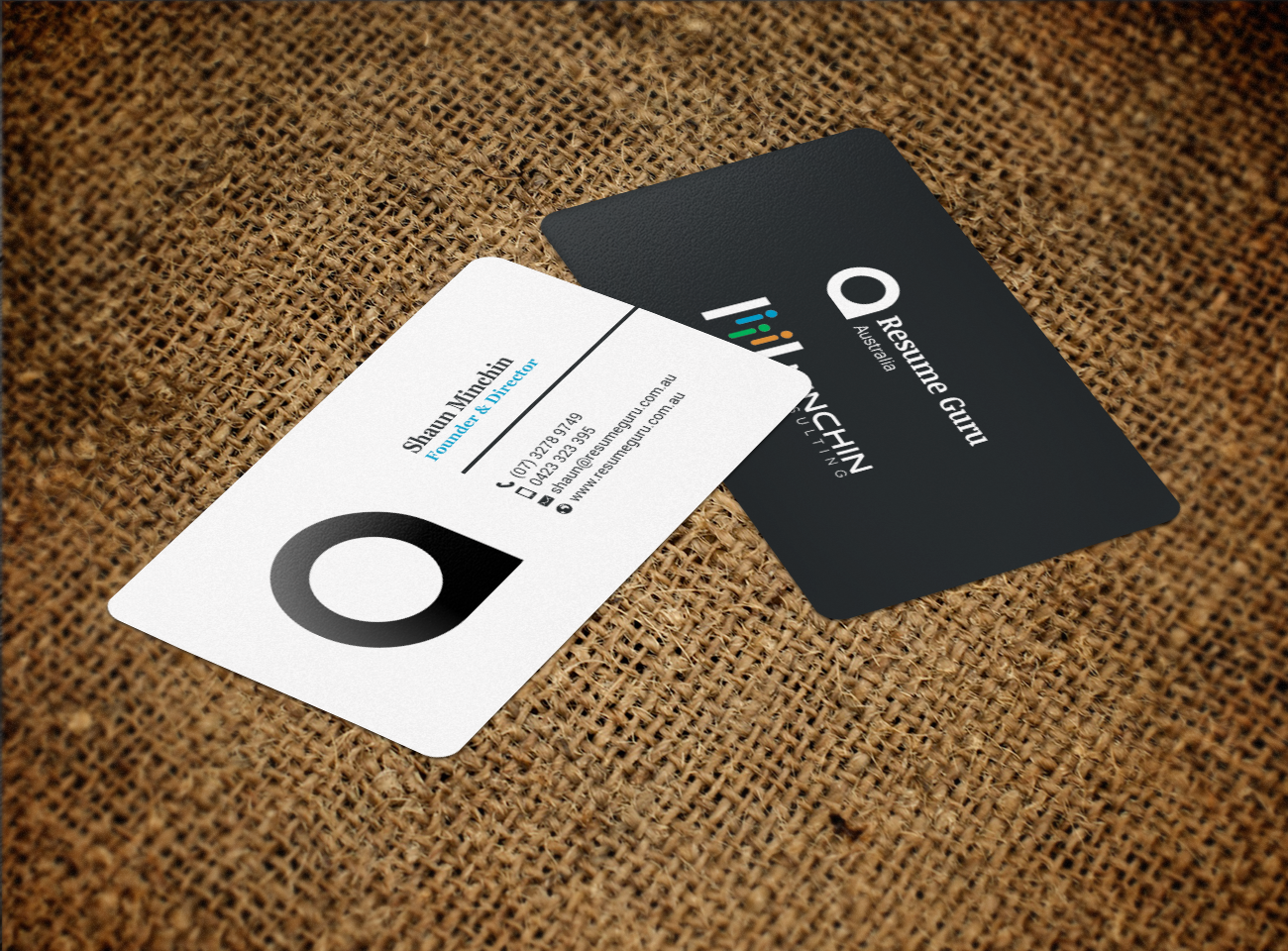 Business Card Design by chandrayaan.creative for Resume Guru Australia | Design #19290669