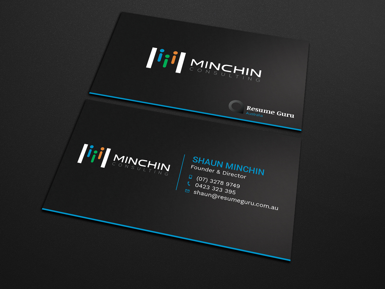 Business Card Design by Tripti Ranjan Gain for Resume Guru Australia | Design #19284802