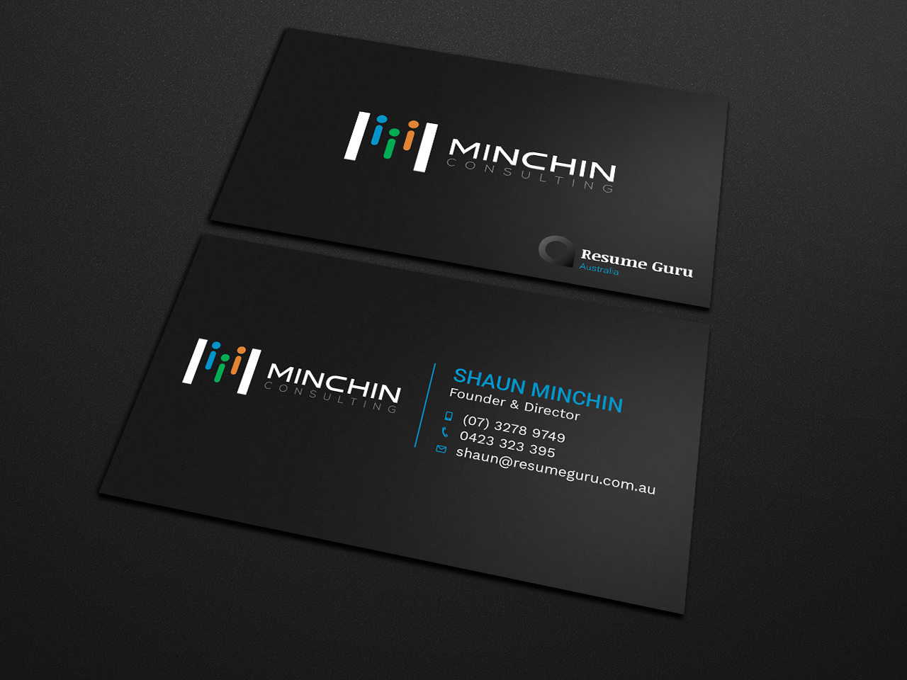 Business Card Design by Tripti Ranjan Gain for Resume Guru Australia | Design #19284803