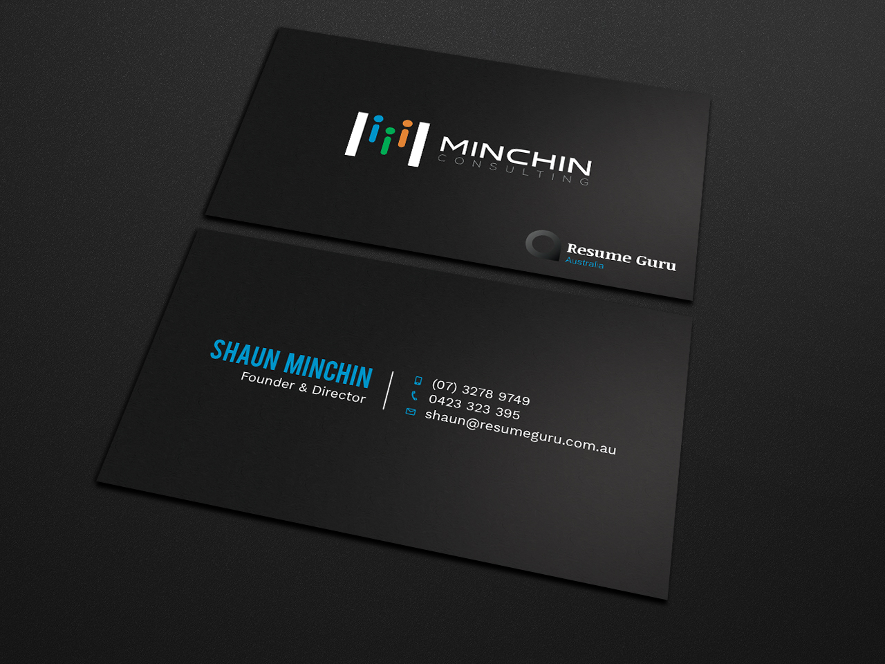 Business Card Design by Tripti Ranjan Gain for Resume Guru Australia | Design #19284806
