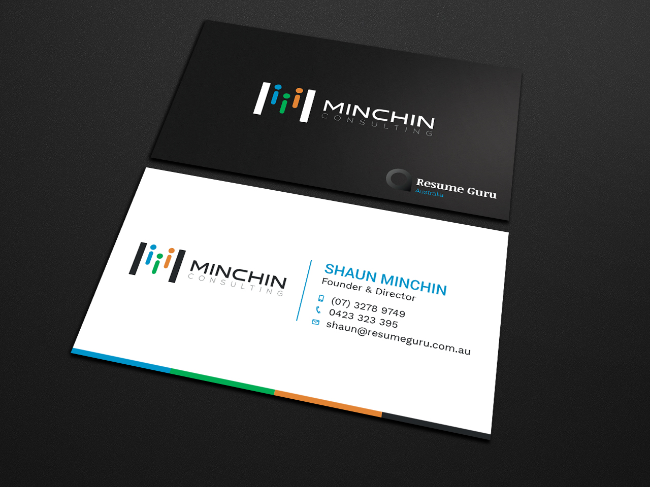 Business Card Design by Tripti Ranjan Gain for Resume Guru Australia | Design #19284814