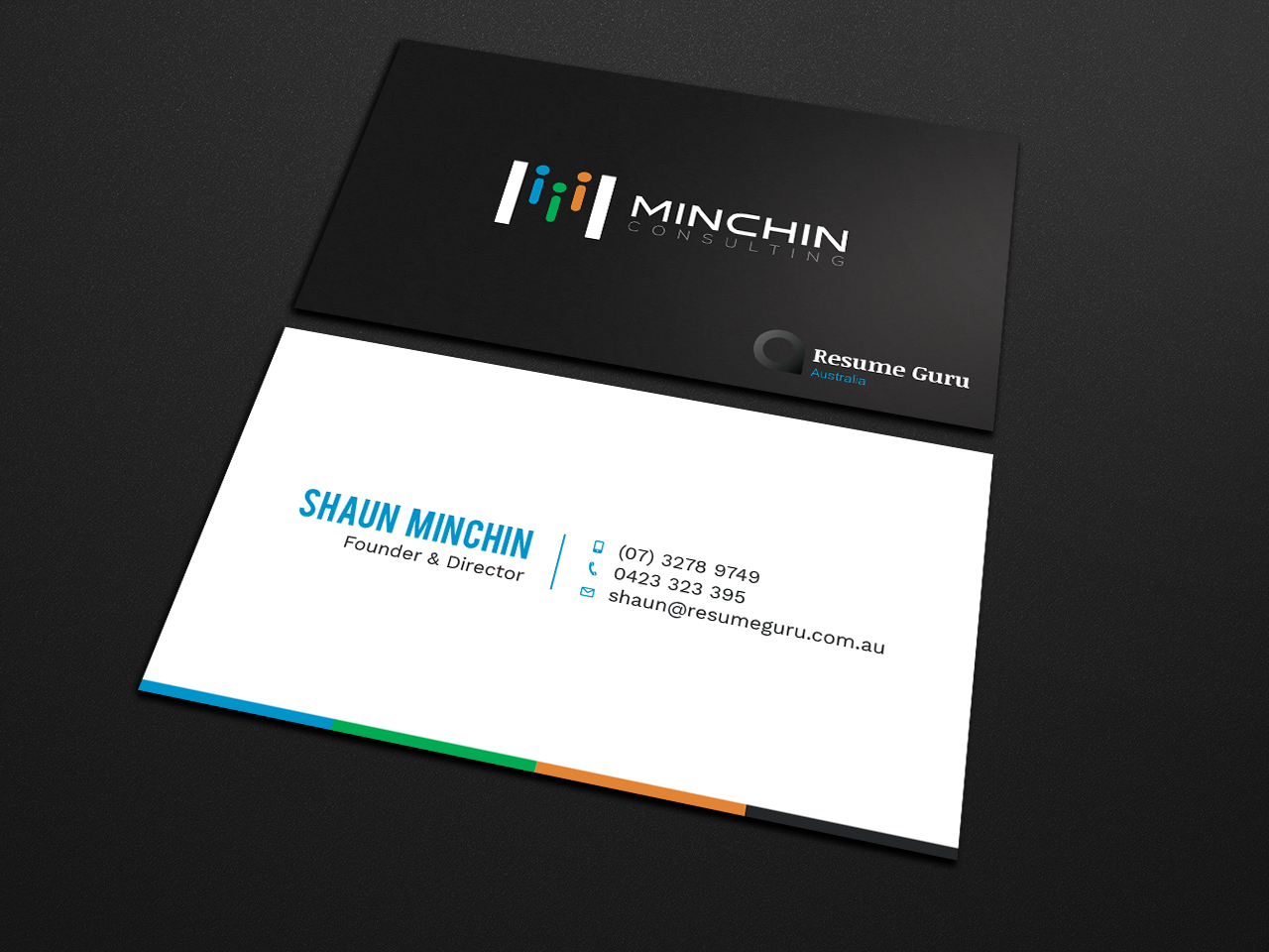 Business Card Design by Tripti Ranjan Gain for Resume Guru Australia | Design #19284815