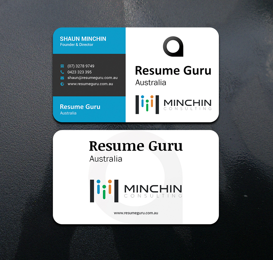 Business Card Design by Helal 3 for Resume Guru Australia | Design #19338139