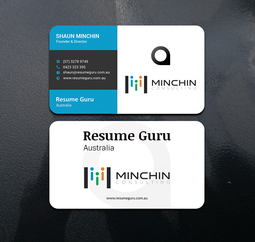 Business Card Design by Helal 3 for Resume Guru Australia | Design #19338143