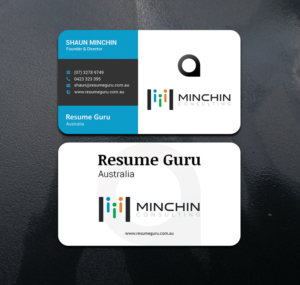 Business Card Design by Helal 3 for Resume Guru Australia | Design: #19338143