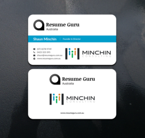 Business Card Design by Helal 3 for Resume Guru Australia | Design: #19338145