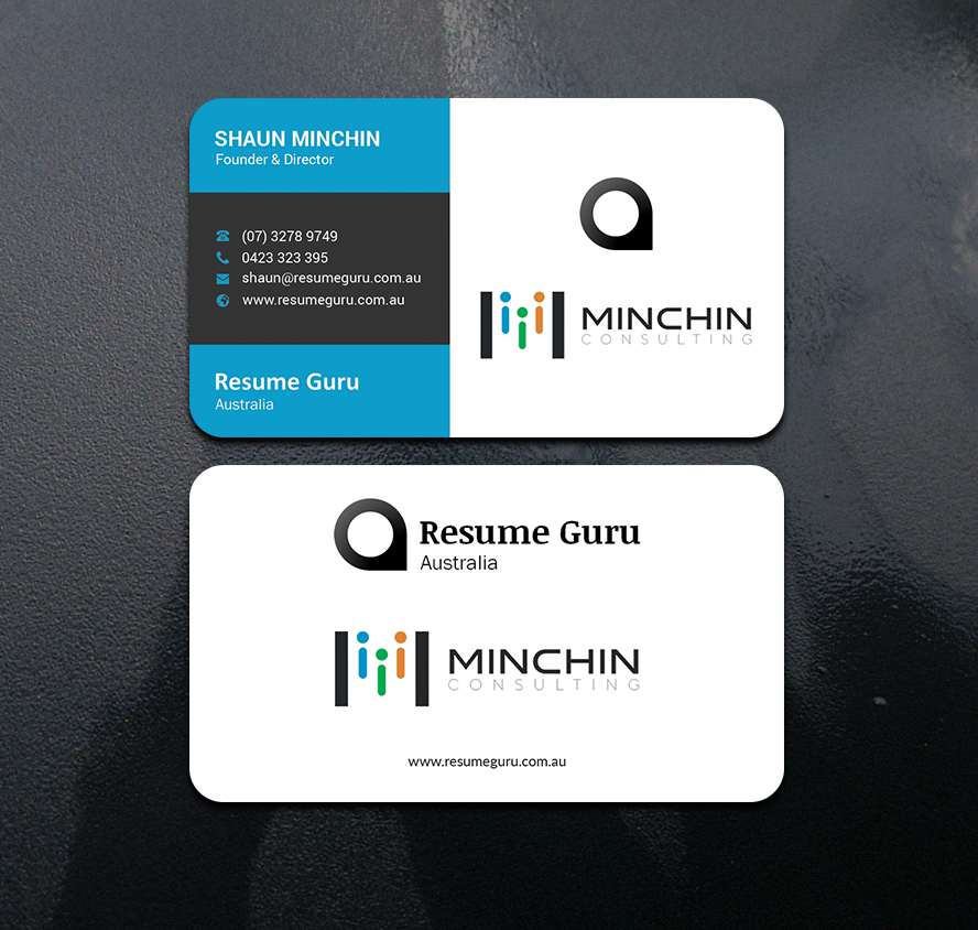 Business Card Design by Helal 3 for Resume Guru Australia | Design #19338147