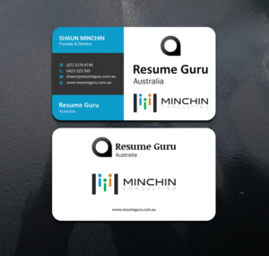 Business Card Design by Helal 3 for Resume Guru Australia | Design: #19338149
