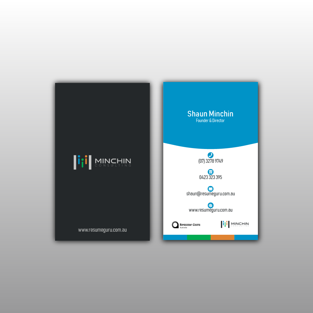Business Card Design by mohammed0087 for Resume Guru Australia | Design #19341834