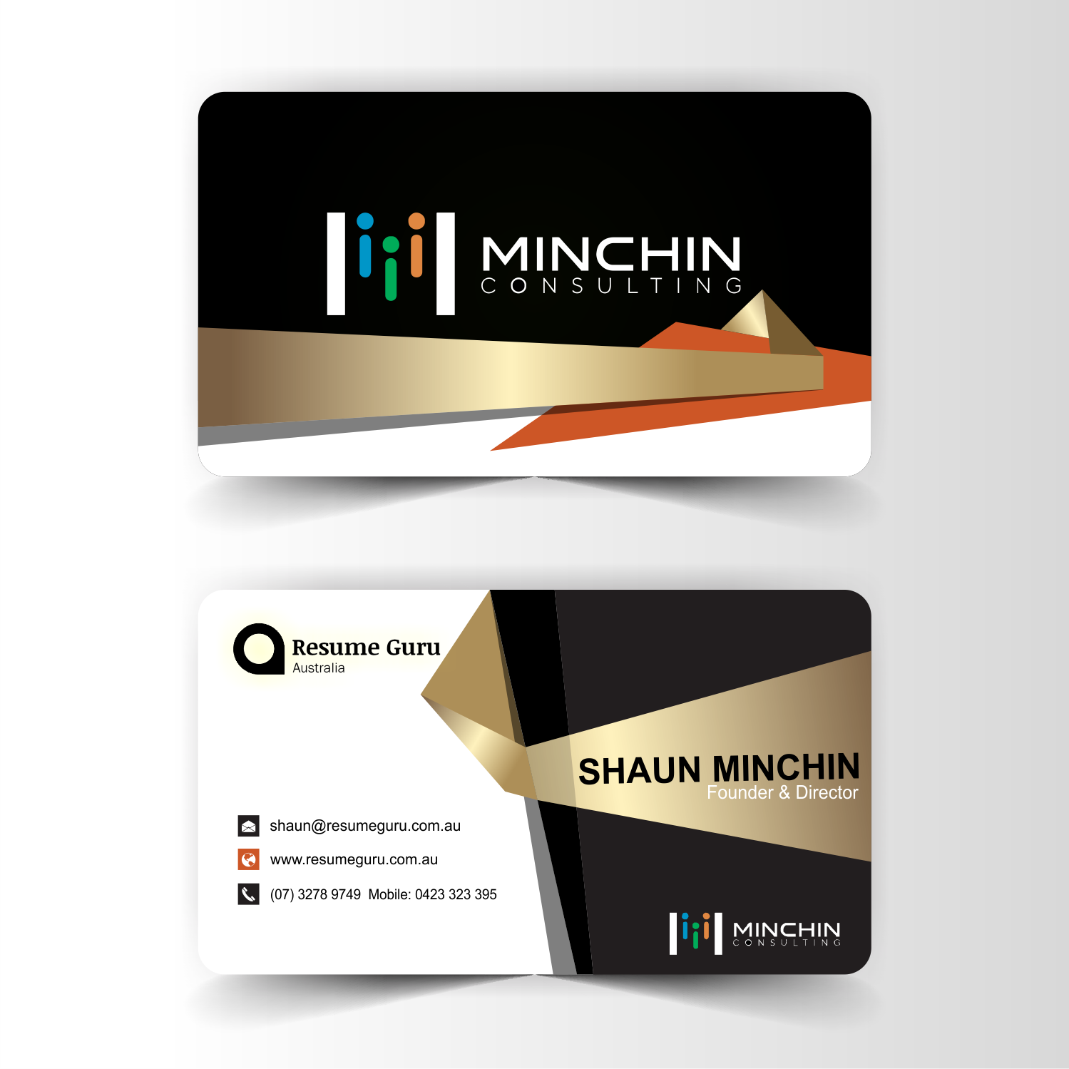 Business Card Design by Andika gayo 15 for Resume Guru Australia | Design #19329173