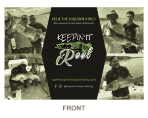 Postcard Design by tomlepo for Keepin it reel sportfishing | Design #19301590