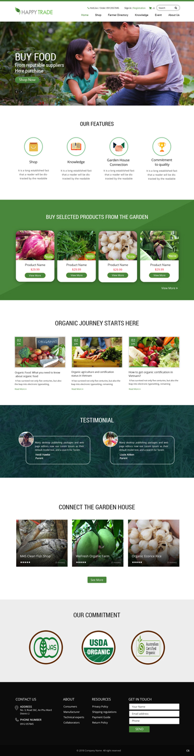 Diseño Web por pb para Happy Trade | Diseño #19255552