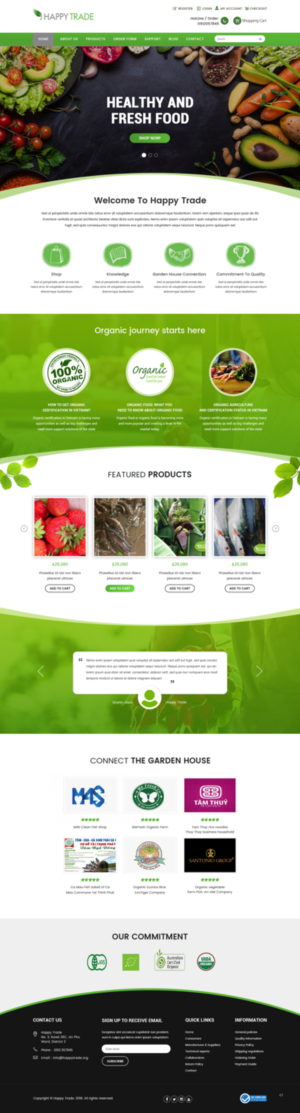 Diseño Web por pb para Happy Trade | Diseño: #19255554