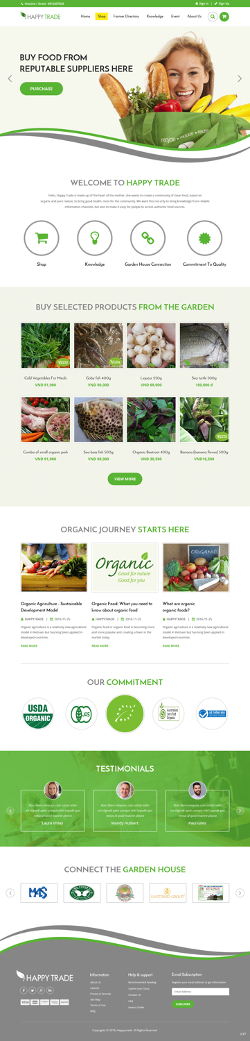 Diseño Web por pb para Happy Trade | Diseño #19255558