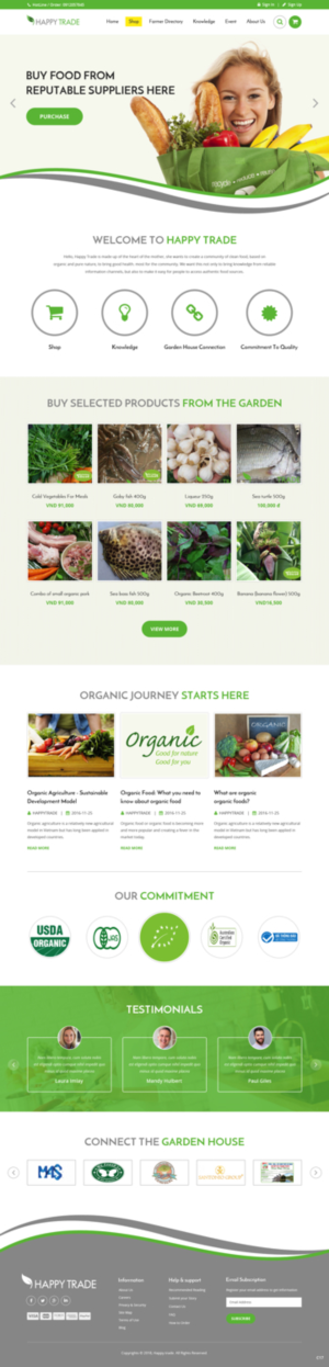Diseño Web por pb para Happy Trade | Diseño: #19255558