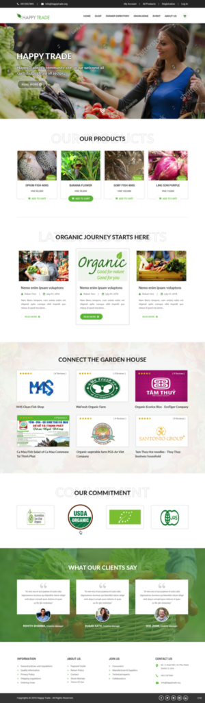 Diseño Web por pb para Happy Trade | Diseño: #19255559
