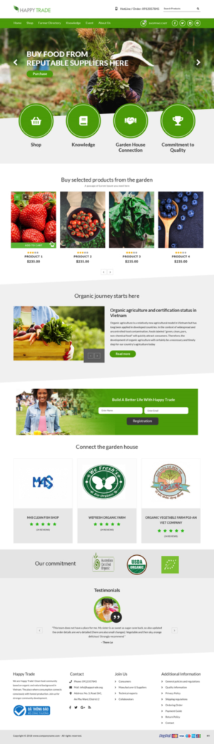 Diseño Web por pb para Happy Trade | Diseño: #19255561