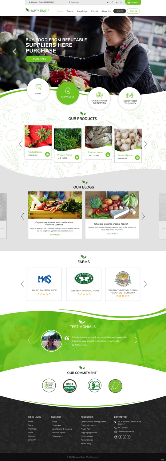 Diseño Web por pb para Happy Trade | Diseño #19255572